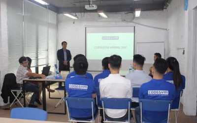 Doanh nghiệp phỏng vấn và tuyển dụng học viên CodeGym tại Hiring Day
