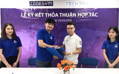 CodeGym và TECHVIFY ký kết thỏa thuận hợp tác đào tạo, tuyển dụng