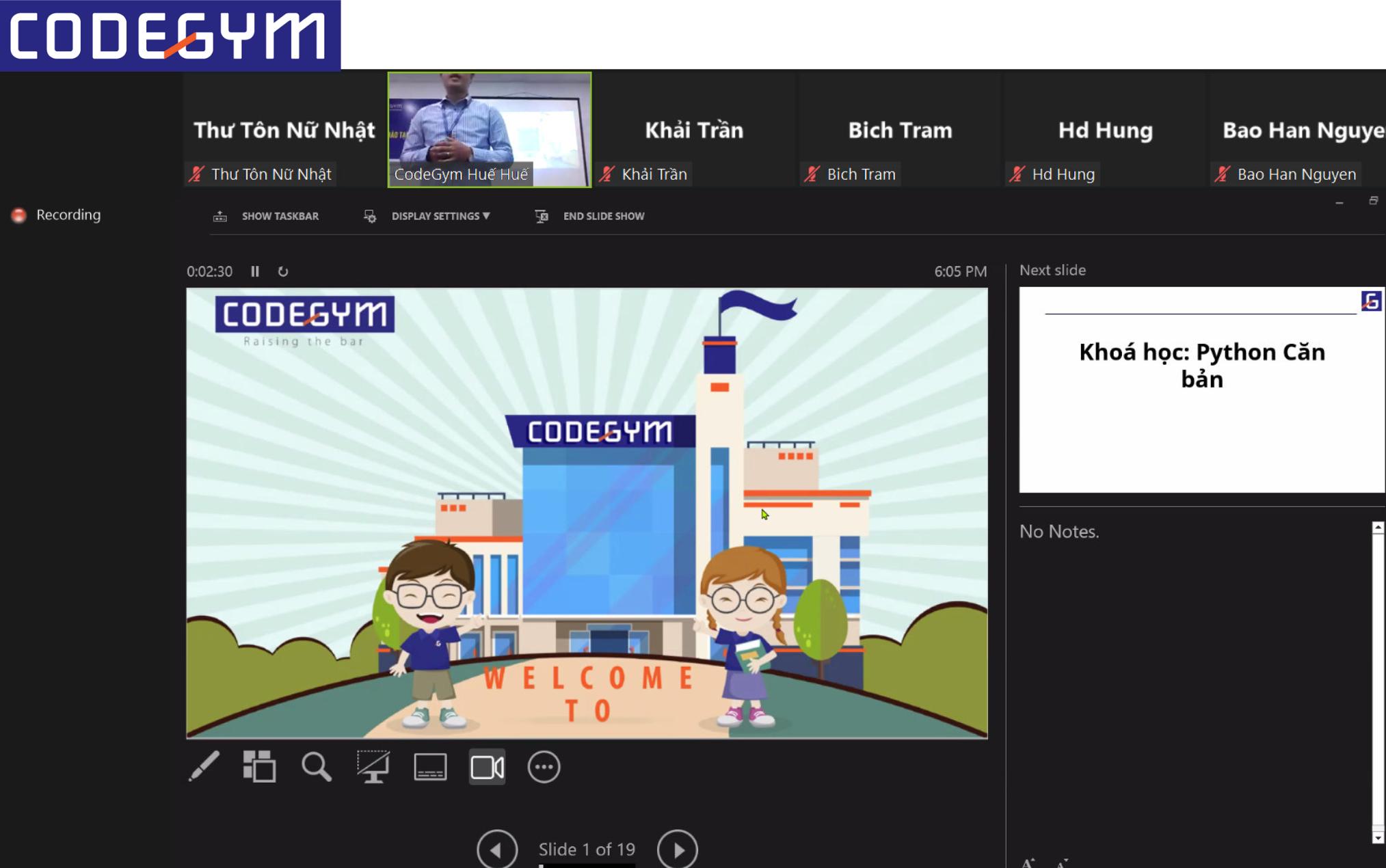 lớp Python Miễn Phí
