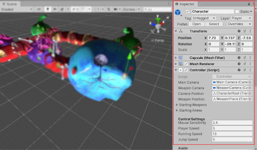 unity interface